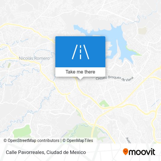 Calle Pavorreales map