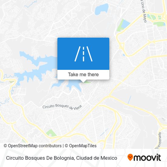 Circuito Bosques De Bolognia map