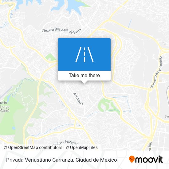 Privada Venustiano Carranza map