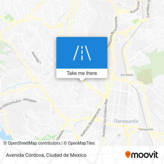 Mapa de Avenida Córdova