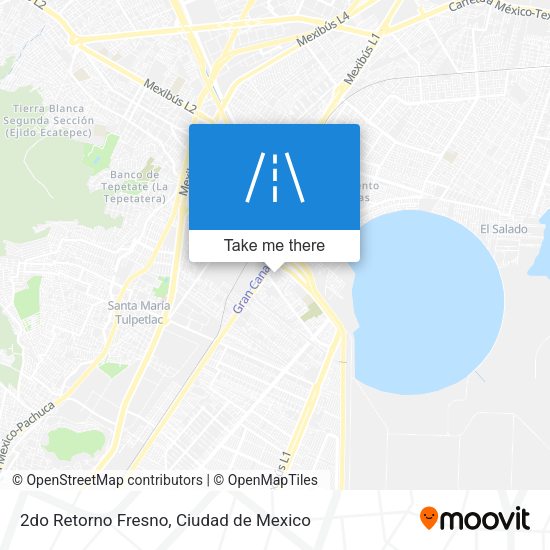 2do Retorno Fresno map