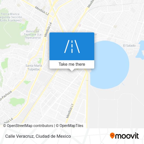 Mapa de Calle Veracruz