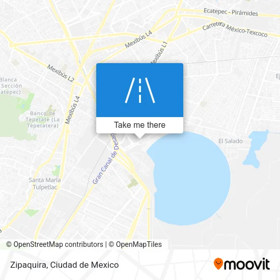 Mapa de Zipaquira