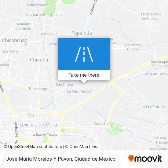 Jose Maria Morelos Y Pavon map