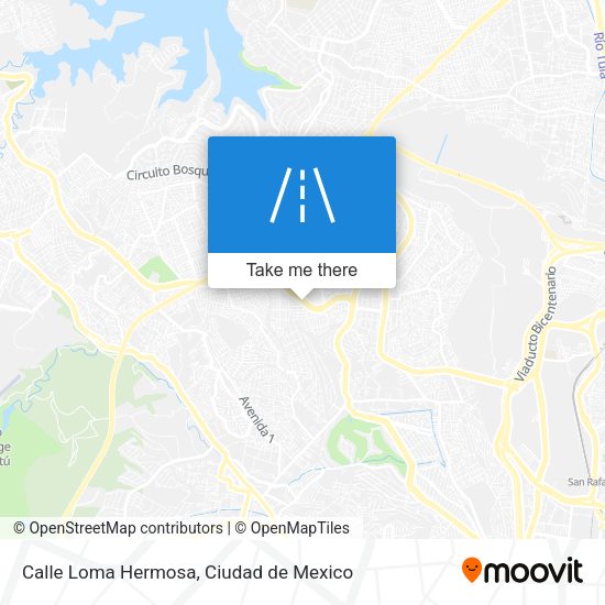 Calle Loma Hermosa map
