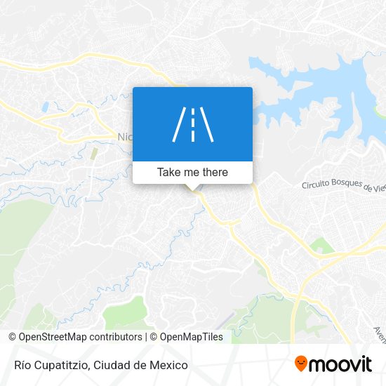 Río Cupatitzio map