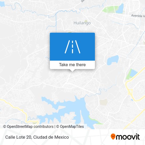 Mapa de Calle Lote 20