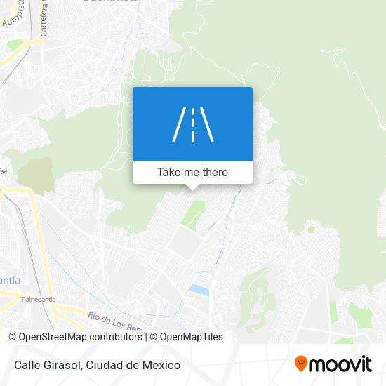 Calle Girasol map