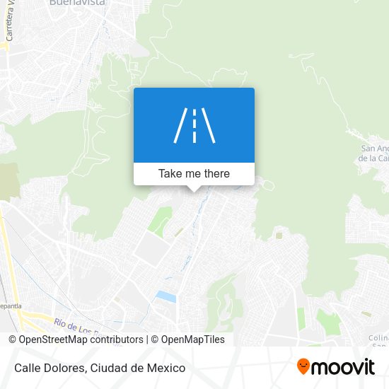 Calle Dolores map