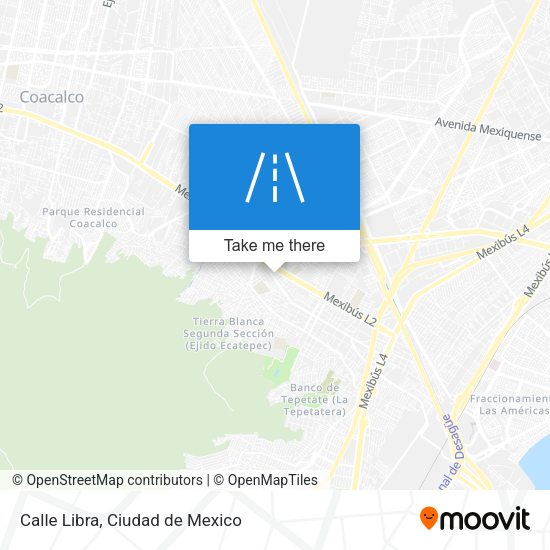 Mapa de Calle Libra