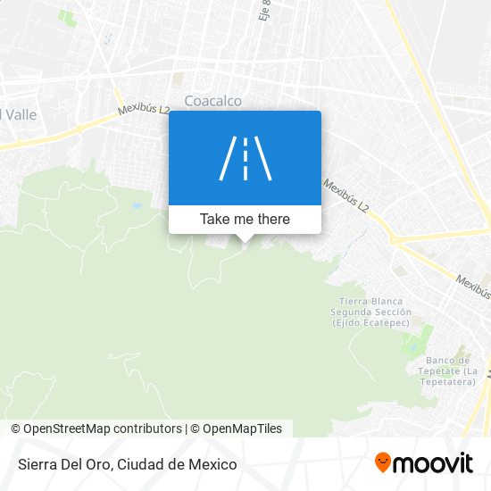 Mapa de Sierra Del Oro