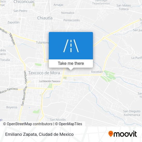 Emiliano Zapata map