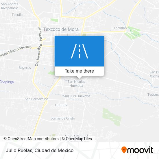 Julio Ruelas map