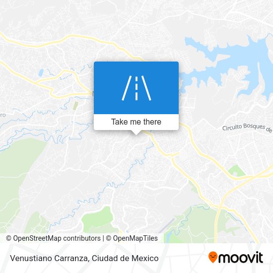 Mapa de Venustiano Carranza