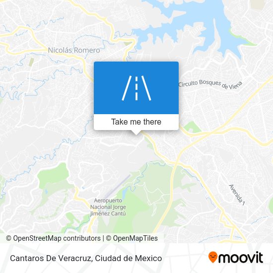 Cantaros De Veracruz map