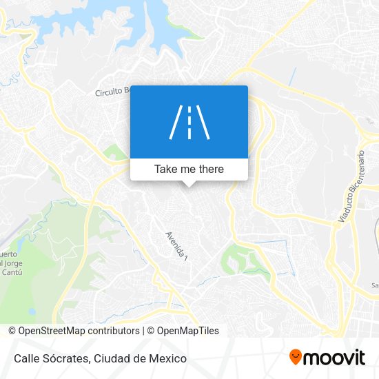 Calle Sócrates map