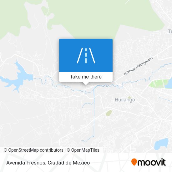 Avenida Fresnos map