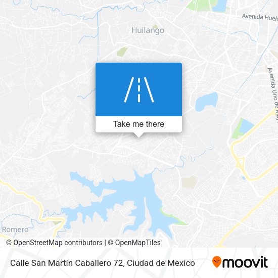 Calle San Martín Caballero 72 map