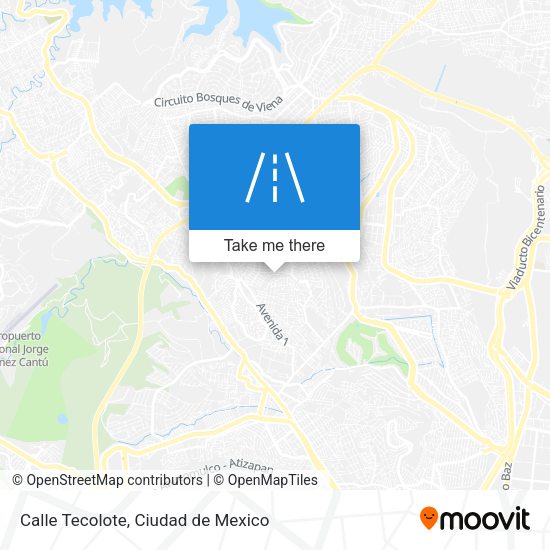 Calle Tecolote map