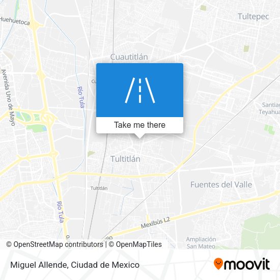 Miguel Allende map