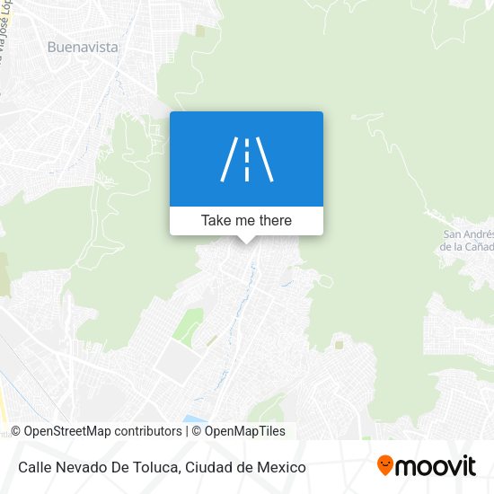 Calle Nevado De Toluca map