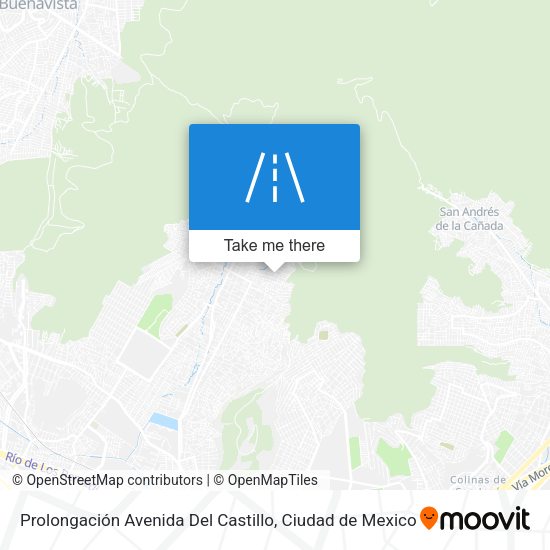 Prolongación Avenida Del Castillo map