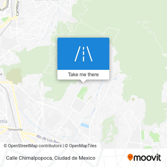 Calle Chimalpopoca map