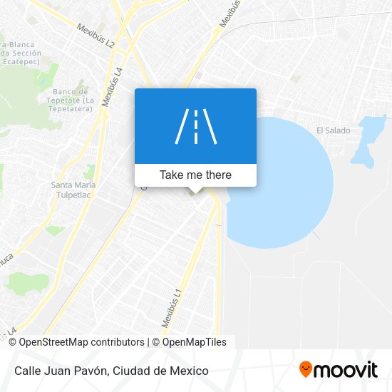 Calle Juan Pavón map