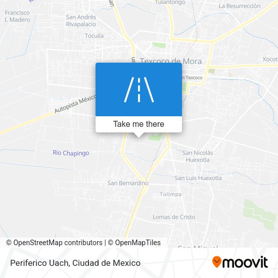 Periferico Uach map