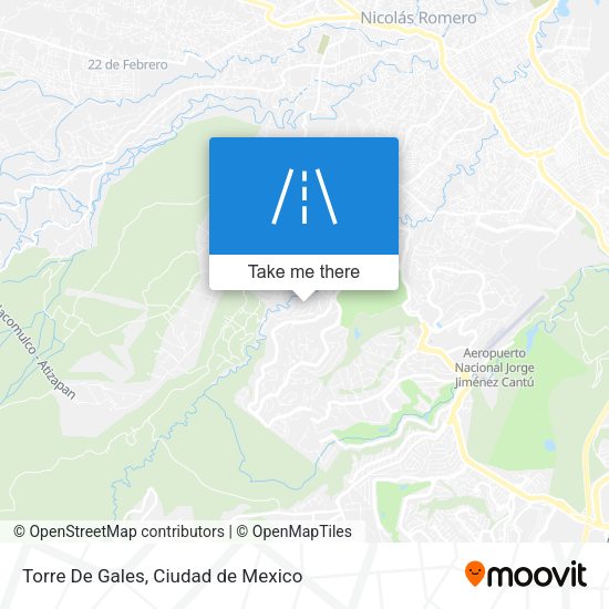 Torre De Gales map
