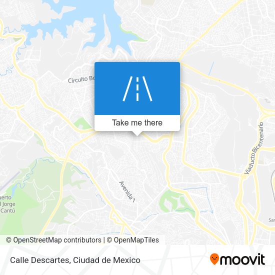 Mapa de Calle Descartes