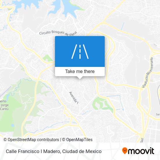 Calle Francisco I Madero map