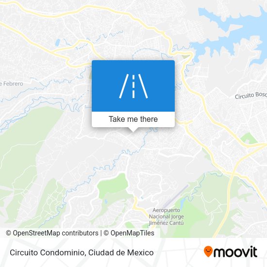 Circuito Condominio map