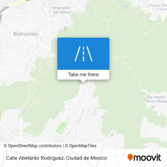 Mapa de Calle Abelardo Rodríguez