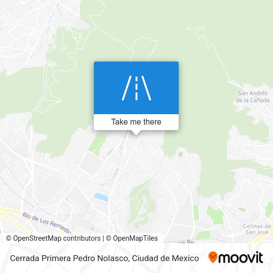 Cerrada Primera Pedro Nolasco map