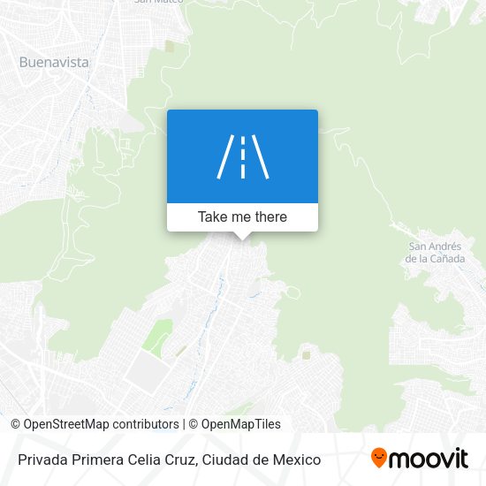 Privada Primera Celia Cruz map