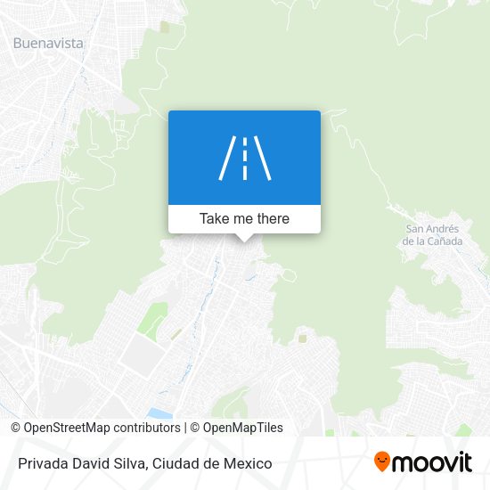 Privada David Silva map