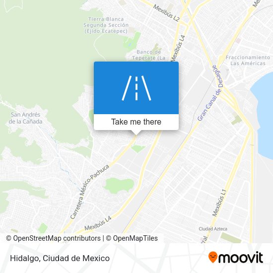 Mapa de Hidalgo