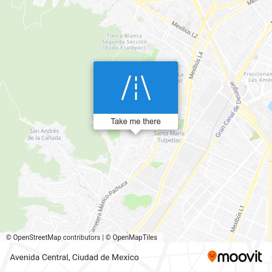 Avenida Central map