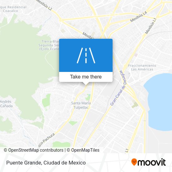 Puente Grande map