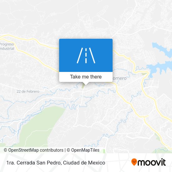 1ra. Cerrada San Pedro map