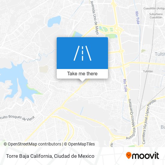Mapa de Torre Baja California