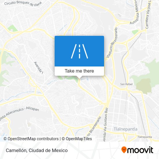 Camellón map