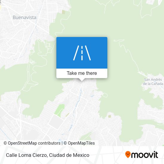 Calle Loma Cierzo map