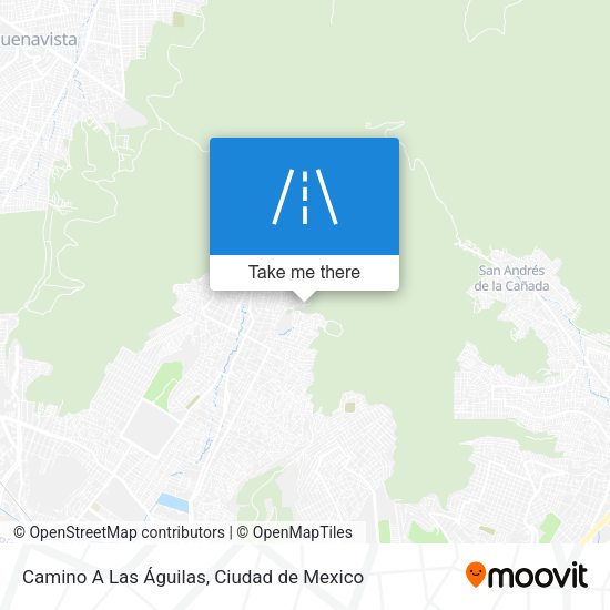 Mapa de Camino A Las Águilas