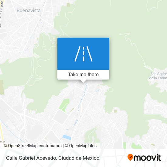 Calle Gabriel Acevedo map