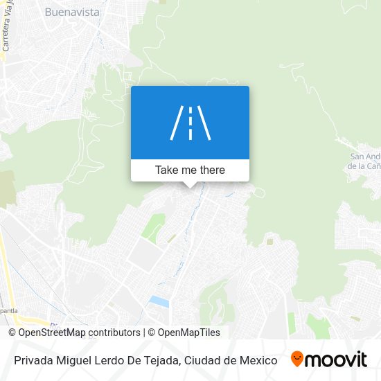 Mapa de Privada Miguel Lerdo De Tejada