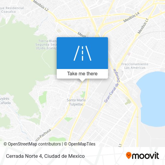 Cerrada Norte 4 map