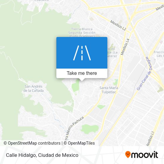 Calle Hidalgo map