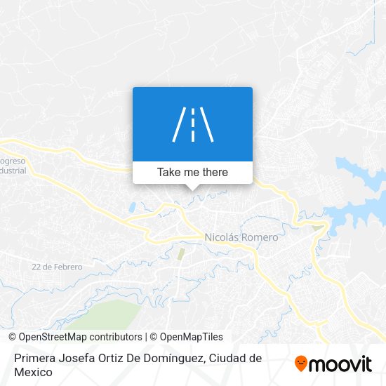 Mapa de Primera Josefa Ortiz De Domínguez
